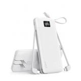ANOUV Portable Charger with Built-in Cables&AC