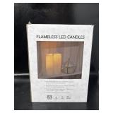 Flameless LED candles (open box, untested)