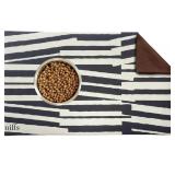 New Dog Feeding Mat for Food and Water Bowls,
