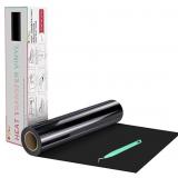 HTVRONT Black Heat Transfer Vinyl Rolls - 12" x