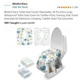 Blissful Diary Toilet Seat Covers Disposable, 20