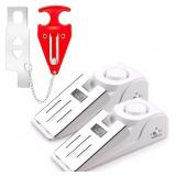 New 4 pack KERUI Upgraded Door Stop Alarm with