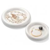 CESTATIVO Ceramic Jewelry Tray Ring Trinket Dish,