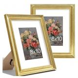 Vittanly 8x10 Picture Frames Set of 2, Display