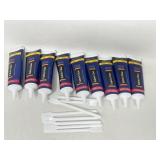 New (9) Fabric Glue, Permanent Clear Washable