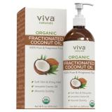 New pack of 10 Viva Naturals Organic Fractionated