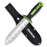 WORKPRO Hori Hori Garden Knife, 7" Stainless