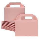 FEXTA Slice Cake Case Pink Boxes with Handle -