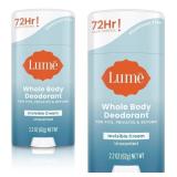 Lume Whole Body Deodorant - Invisible Cream Stick