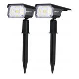 Solar Spot Lights Outdoor, IP65 Waterproof 40