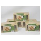 New Lot Of 5 YBM HOME Bamboo Drawer Organizer