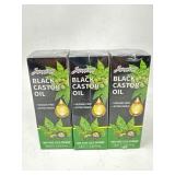 New (3) Jamaican Black Castor 100% Pure Castor