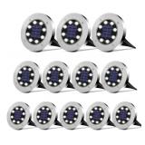 Solar Lights Outdoor 12Pack,Solar Lights Outdoor