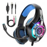 Gaming Headset for PC, Ps5, Switch, Mobile,