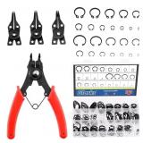 New Glarks 261Pcs Snap Ring Pliers and Snap Ring