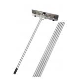 New 20 Feet Aluminum Snow Rake, with 25.5 Inch