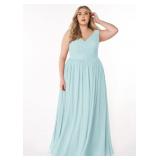 New (size A26) AZAZIE KEYLA Sea Glass A-Line
