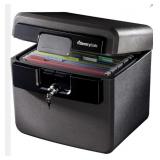 New SentrySafe Black Fireproof and