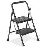 New 2 Step Ladder, Lightweight Portable Folding