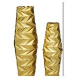 New Deco 79 Aluminum Metal Geometric Decorative