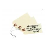 New Avery Double Wired Shipping Tags 13pt. Stock