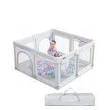 New ANGELBLISS Baby Playpen, Large Baby Playard,