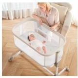 (New) Fodoss Baby Bassinets Bedside Sleeper - All