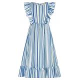 New (size 8Y) GRACE KARIN Girls Dress Ruffle