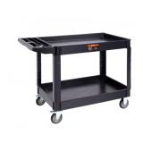 VEVOR Utility Service Cart, 2 Shelf 550LBS Heavy