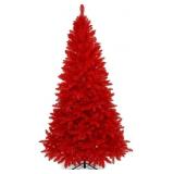 Soulty Artificial Orange Red Christmas Tree 6ft -