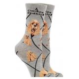 New medium Cocker Spaniel Socks for Women Gift