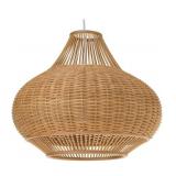 (Knew) KOUBOO 1050029 Wicker Pear Pendant Lamp,