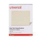 New Case of Manila End Tab Folder 8-1/2 x 11", 6