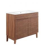 New Modway Render 36" Bathroom Vanity cabinet in