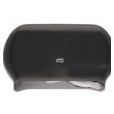 New Tork Twin Toilet Paper Roll Dispenser Smoke