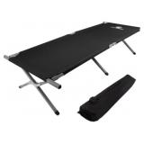 New Wakeman Camping Cot - Portable Folding Bed