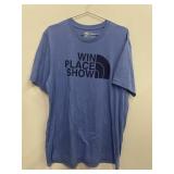 New Horse Racing Short Sleeve T Shirt - Win Place