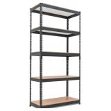 (New) HOMEDANT 5 Tier Storage Shelves Adjustable