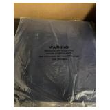 (New) Blue Patio Cushion 26.5 x 26.5 x 3.5 inch