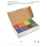 New Prang Crayons Made With Soy, 100 Each Of 8