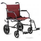 New Medline Basic Steel Transport Chair -