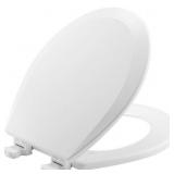 New Toilet Seat with Easy Clean & Change Hinges,