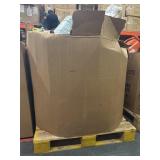 Mystery pallet full of linens, blankets, pillows,
