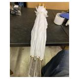 New Set of 3 white Umbrellas