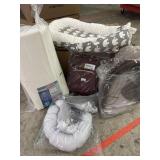 Lot of baby items, including pad, lounger, play