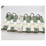 New (lot of 6) power strips