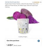 New (5 bags) Purple Sweet Potato Powder, 2.2lbs