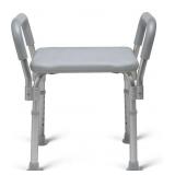 New Medline Backless Shower Chair with Arms - 350