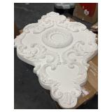 New lightweight decorative medallion.