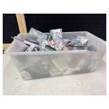 New small items huge tub electronics and more tub